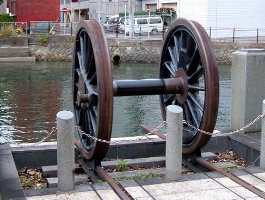 長崎港の車輪