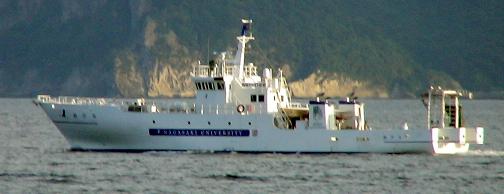 長崎大学水産学部練習船「鶴洋丸（かくようまる）」